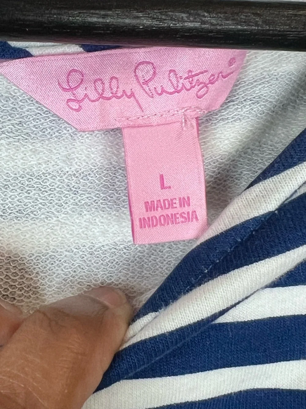 EUC Lilly Pulitzer Irina Boat Neck Striped Terry Knit Dress In Guava Melon